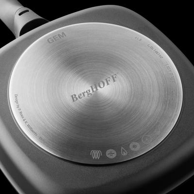 BergHOFF - GEM Non-Stick Cast Aluminum 11" Grill Pan - 2307307