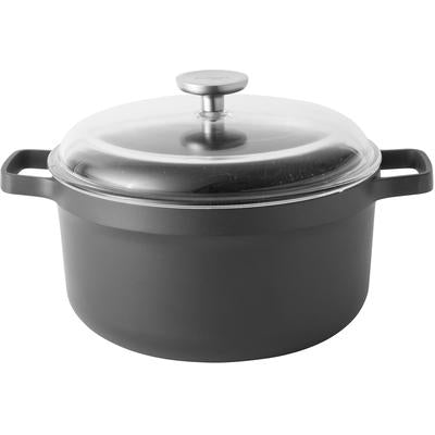 BergHOFF - GEM 5.2 Qt. Non-Stick Cast Aluminum 10" Covered Stock Pot - 2307310