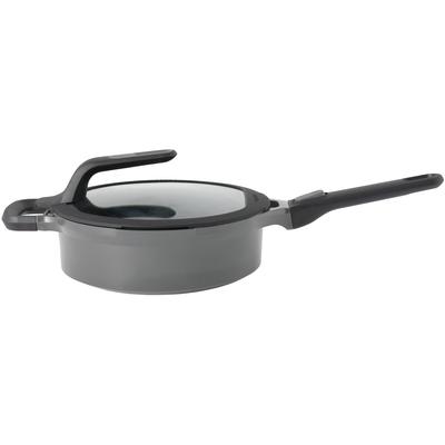 BergHOFF - Gem 10" 2.3 Qt. Non-Stick Covered Saute Pan - Grey - 2307420
