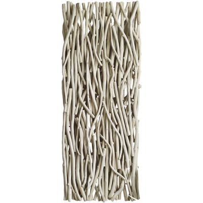 Uttermost - Gathered Teak Wood Wall D√É¬©cor - Bleached - 4326