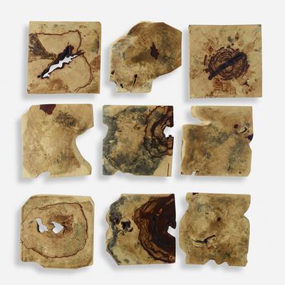 Uttermost - Set of 9 Bahati Wood Wall D√É¬©cor - Natural - 4360