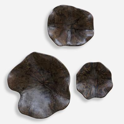 Uttermost - Set of 3 Two Wood Wall D√É¬©cor - 4361