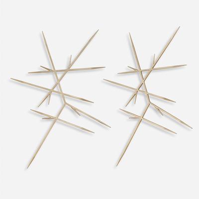 Uttermost - Set of 2 Fireworks Wall Decor - 4371
