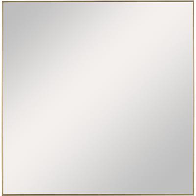 Uttermost - Alexo Brushed Gold Square Mirror - 9715