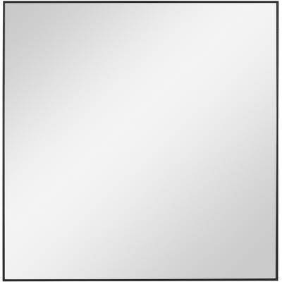 Uttermost - Alexo Matte Black Square Mirror - 9717