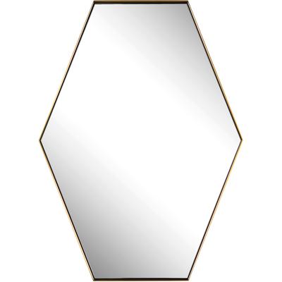 Uttermost - Ankara Brass Hexagon Mirror - 9894