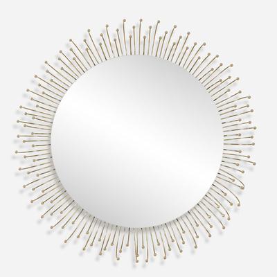 Uttermost - Aga Round Mirror - 9985