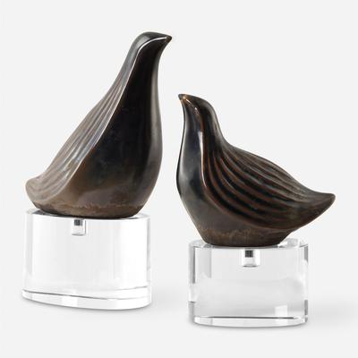 Uttermost - Set of 2 Nesting Bird Sculptures - 18144