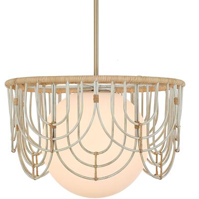 Uttermost - Arches 1-Light Rattan Pendant - 21605