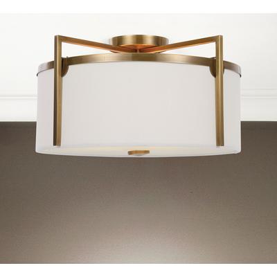 Uttermost - Colfax 3-Light Semi-Flush Mount - 22283