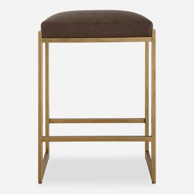 Uttermost - Atticus Counter Stool - Cocoa - 23419