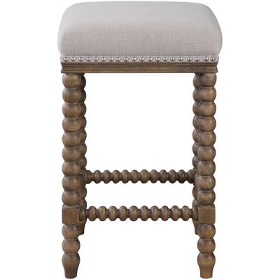 Uttermost - Pryce Wooden Counter Stool - 23495