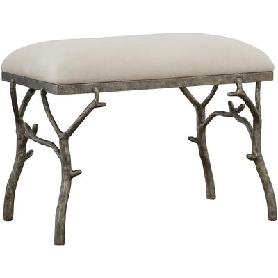 Uttermost - Lismore Small Fabric Bench - 23544