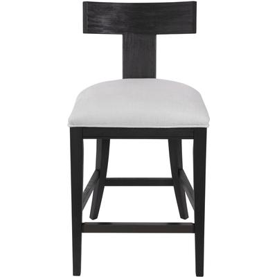 Uttermost - Idris Modern Wood Counter Stool - 23664