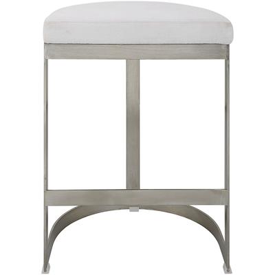 Uttermost - Ivanna Backless Counter Stool - 23687
