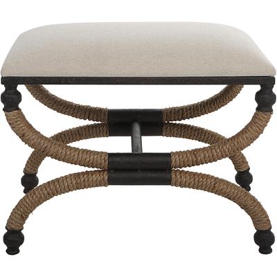 Uttermost - Icaria Upholstered Small Bench - 23741