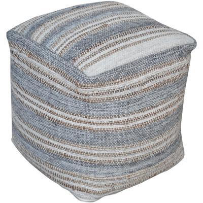 Uttermost - Mesick Handwoven Gray Pouf - 23967