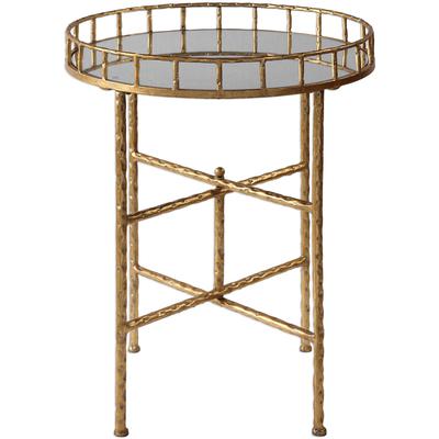 Uttermost - Tilly Bright Gold Accent Table - 24711