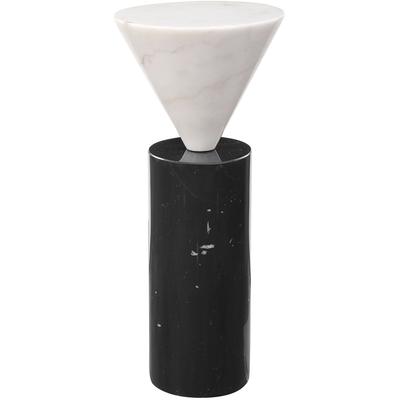 Uttermost - Top Hat Marble Drink Table - 24976