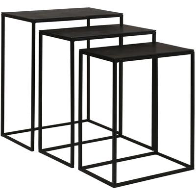 Uttermost - Coreene Iron Nesting Tables - Set of 3 - 25040