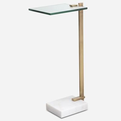 Uttermost - Butler Accent Table - Brushed Brass - 25136