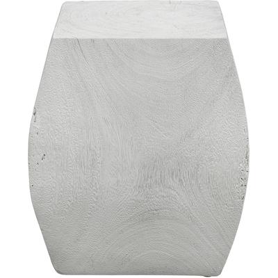 Uttermost - Grove Wooden Accent Stool - Ivory - 25295