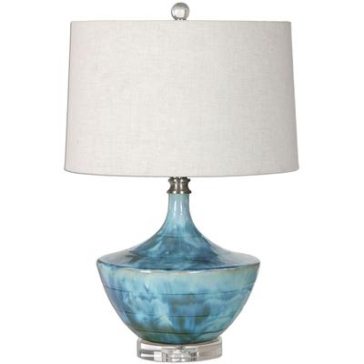 Uttermost - Chasida Blue Ceramic Table Lamp - 27059-1