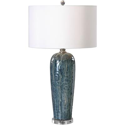 Uttermost - Maira Blue Ceramic Table Lamp - 27130-1