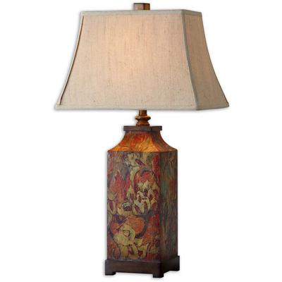 Uttermost - Colorful Flowers Table Lamp - 27678