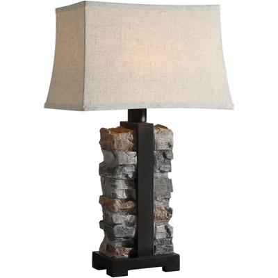 Uttermost - Kodiak Stacked Stone Lamp - 27806-1