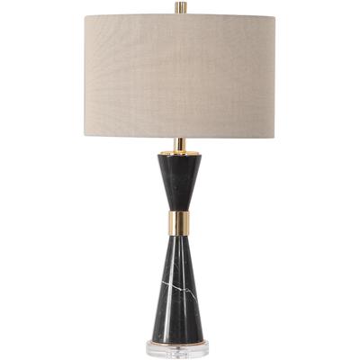 Uttermost - Alastair Table Lamp - Black Marble - 27886