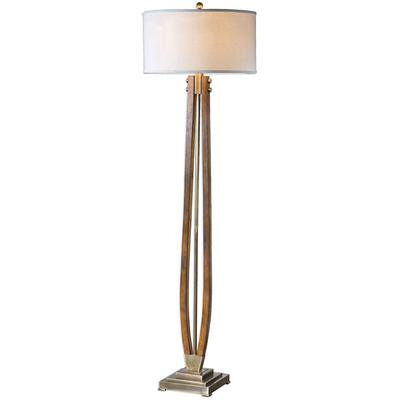 Uttermost - Boydton Burnished Wood Floor Lamp - 28105