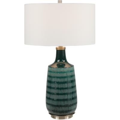 Uttermost - Scouts Deep Green Table Lamp - 28376-1