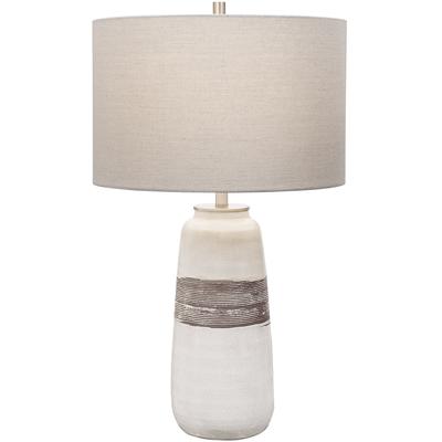 Uttermost - Comanche White Crackle Table Lamp - 28392-1