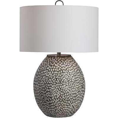 Uttermost - Cyprien Gray White Table Lamp - 28448-1