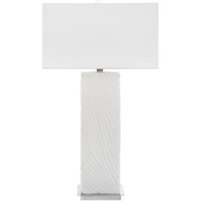 Uttermost - Pillar White Marble Table Lamp - 30066