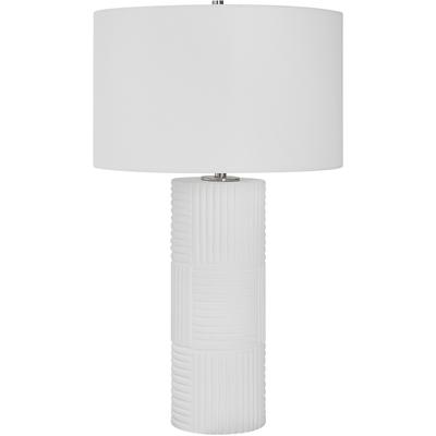 Uttermost - Patchwork White Table Lamp - 30068