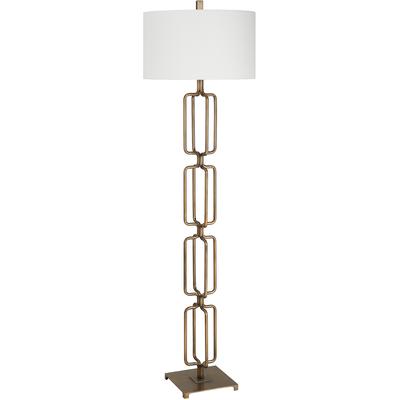 Uttermost - Link Floor Lamp - Brushed Gold - 30148