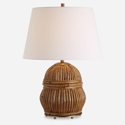 Uttermost - Reed Table Lamp - Honey Rattan - 30429