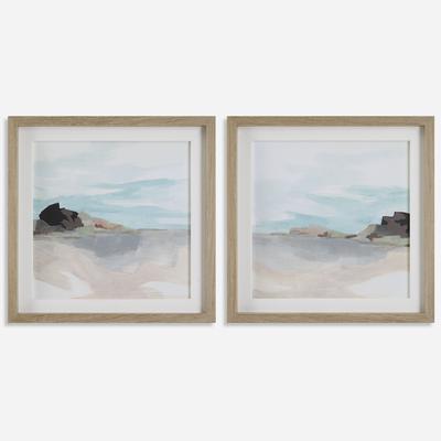 Uttermost - Set of 2 Glacial Coast Framed Prints - 41445