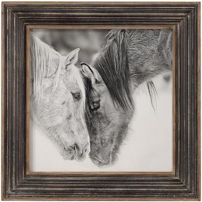 Uttermost - Custom Black And White Horses Print - 51110
