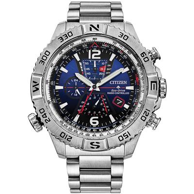 Citizen - Men's Promaster Navihawk Eco-Drive Watch with Stainless Steel Bracelet - AT8220-55L