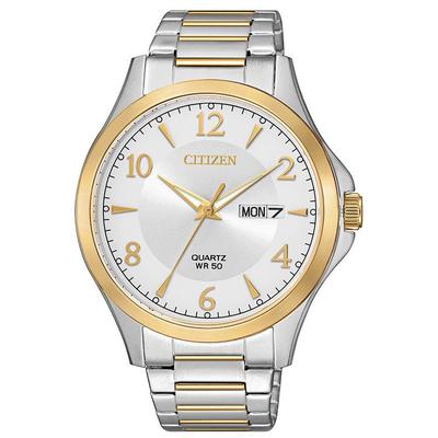 Citizen - Men's Two-Tone Stainless Steel Quartz Watch - BF2005-54A