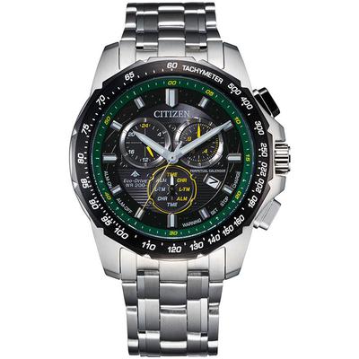 Citizen - Men's Eco-Drive Promaster MX Watch with Stainless Steel Bracelet - BL5578-51E