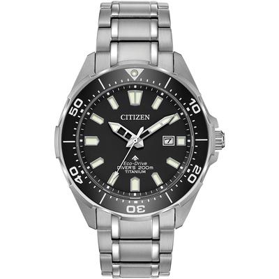 Citizen - Men's Promaster Super Titanium Diver Eco-Drive Watch - BN0200-56E