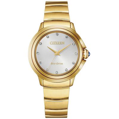 Citizen - Ladies' Ceci Eco-Drive Watch with Gold-Tone Stainless Steel Bracelet - EM0952-55A