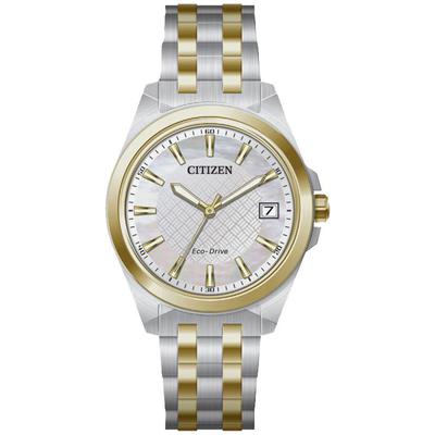 Citizen - Ladies' Corso Eco-Drive Watch with Two-Tone Stainless Steel Bracelet - EO1224-54D