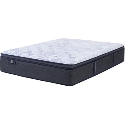 Serta - Perfect Sleeper Blue Lagoon 14.5" Plush Pillow Top Mattress - Twin - 500301523-1010