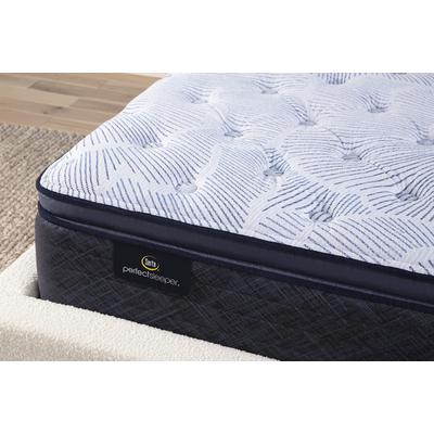 Serta - Perfect Sleeper Blue Lagoon 14.5" Plush Pillow Top Mattress - Twin - 500301523-1010