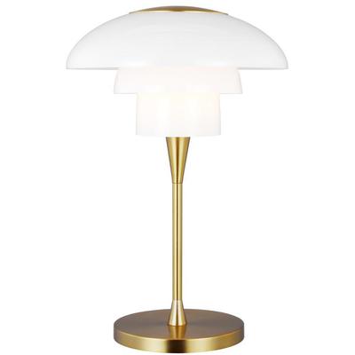 Generation Lighting Designers - Rossie Table Lamp - Burnished Brass - ET1381BBS1